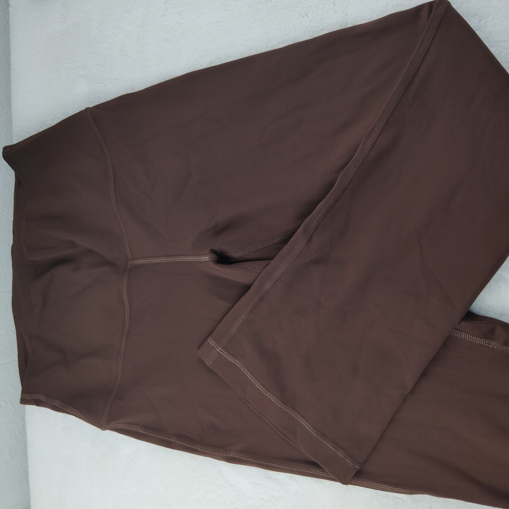 Lululemon Align High Rise Mini Flared Sz 8 Java - Picture 3 of 6